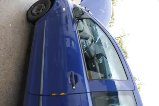 VW Fox 5Z Tür vorne links Fahrertür blau LL5M - Bild 2