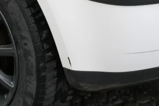 VW Polo 9N 9N3 Stoßstange Heckstoßstange hinten weiß LB9A - Bild 2