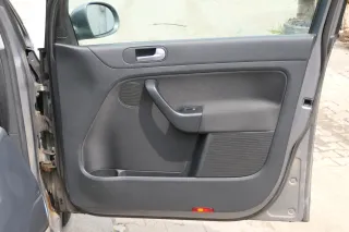 VW Golf Plus 5M 1x Türverkleidung Verkleidung Tür vorne rechts schwarz - Bild 1