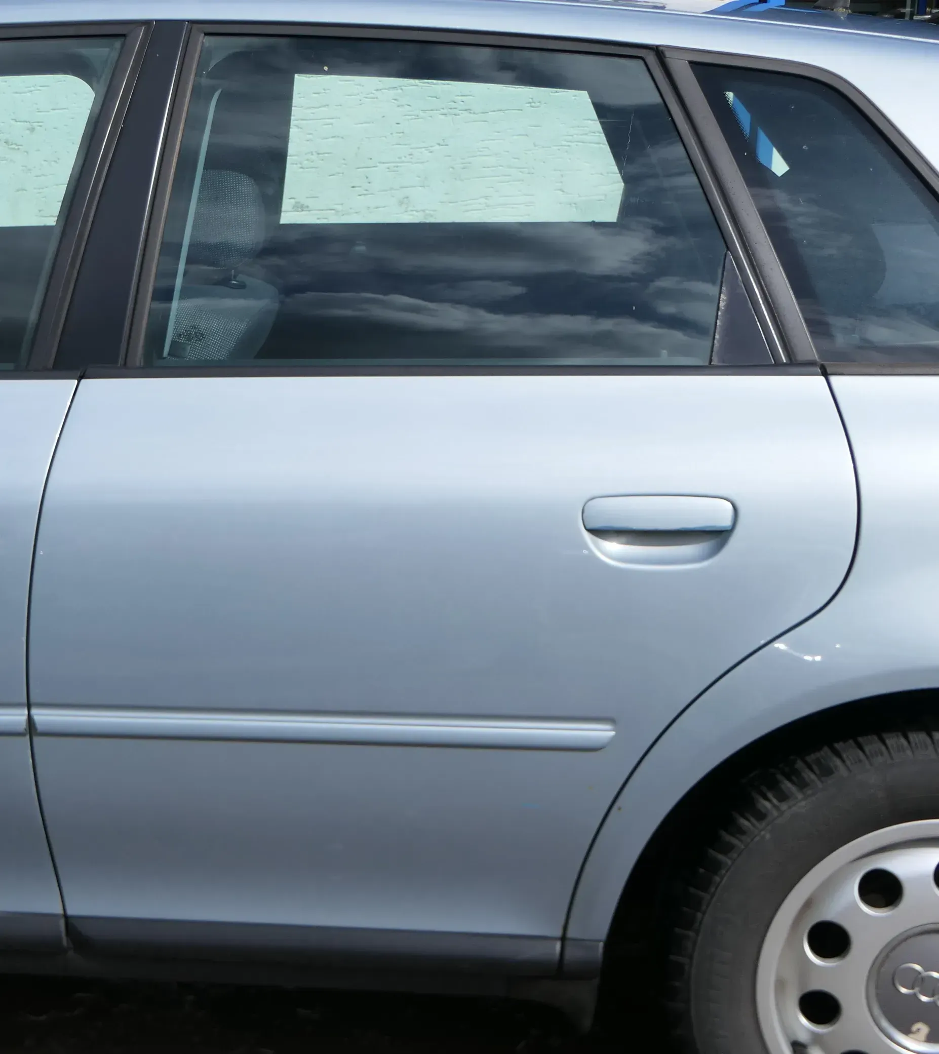 Audi A3 8L Tür Türblatt hinten links 4/5-Türer blau LY7R - Bild 1