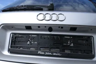 A3 8L Facelift Heckklappe Kofferraumklappe Klappe hinten silber LY7W Scheibe - Bild 3