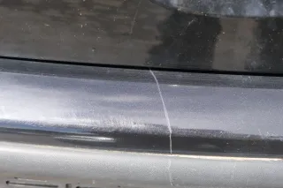 VW Polo 9N 9N3 Stoßstange Heckstoßstange hinten schwarz L041 - Bild 7