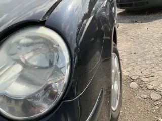 VW Polo 9N Kotflügel vorne links schwarz LC9Z bis ca.Bj.2004   -DELLE - Bild 4