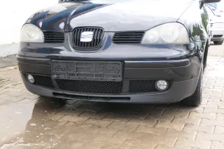 Seat Arosa 6H Stoßstange Frontstoßstange vorne schwarz L041 Facelift + Grill - Bild 6