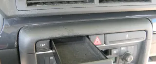A4 8E B6 Dekor Leisten Türverkleidung Verkleidung Tür vorne +hinten schwarz - Bild 2