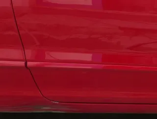 VW Fox 5Z Tür vorne rechts Beifahrertür rechts rot LY3D - ohne Anbauteile - Bild 5
