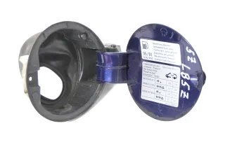 VW Fox 5Z Tankdeckel Klappe Tankklappe Deckel Tank blau LB5N - Bild 3