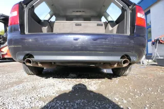 Quattro A6 4B Kombi Stoßstange hinten Heckstoßstange blau LZ5L Facelift + PDC - Bild 5