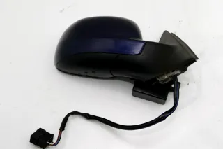 VW Passat 3B 3BG elektrischer Spiegel Außenspiegel rechts mit Glas blau LN5Y - Bild 1