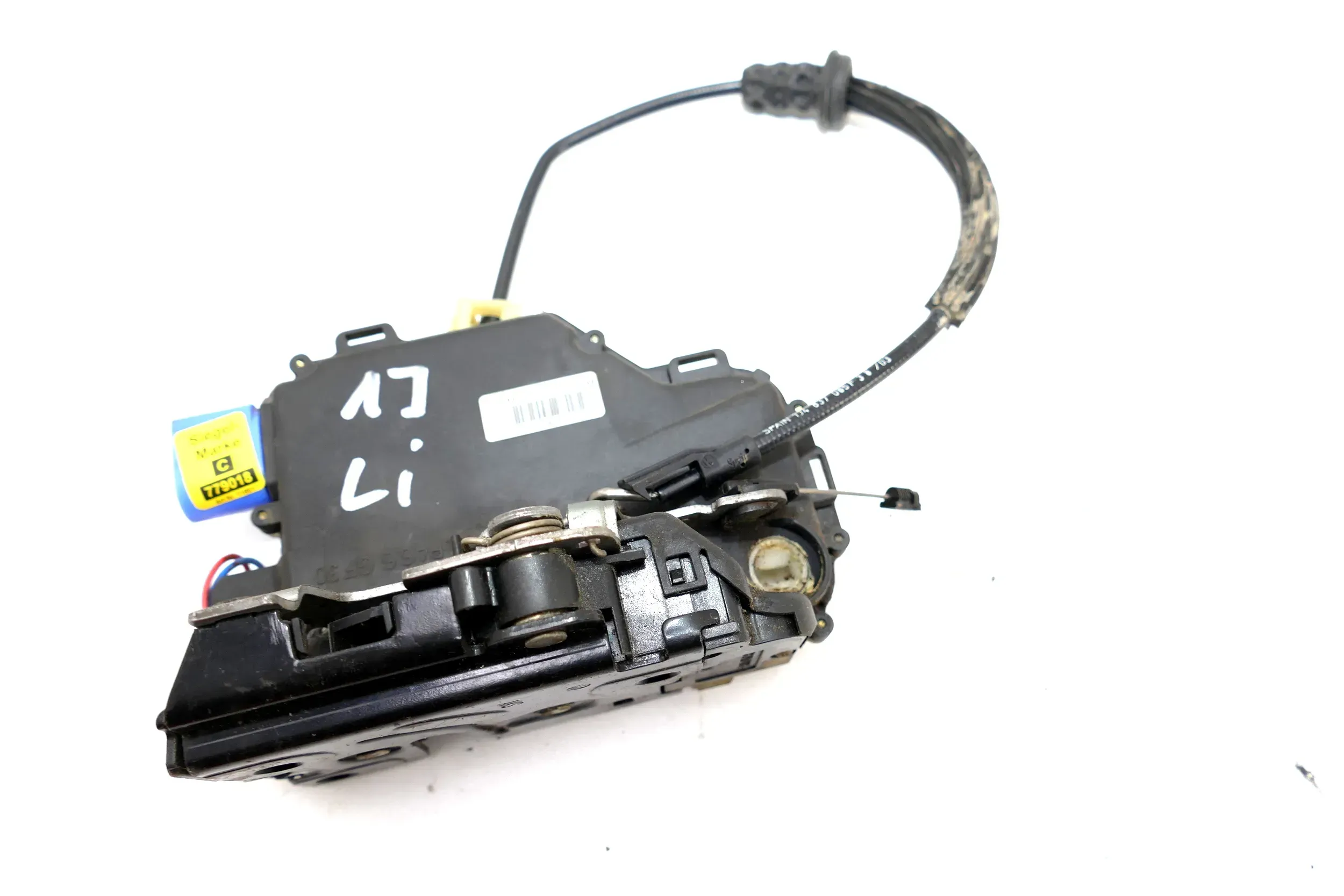 VW Golf 4 Schloß Tür Türschloß 3B1837015AM mit Zentralverriegelung links vorne - Bild 1