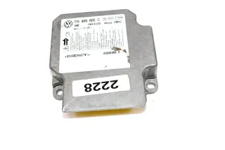 VW Touran Steuergerät Airbag Airbagsteuergerät 1T0909605C 09 H025 S1500 5WK43518 - Bild 1