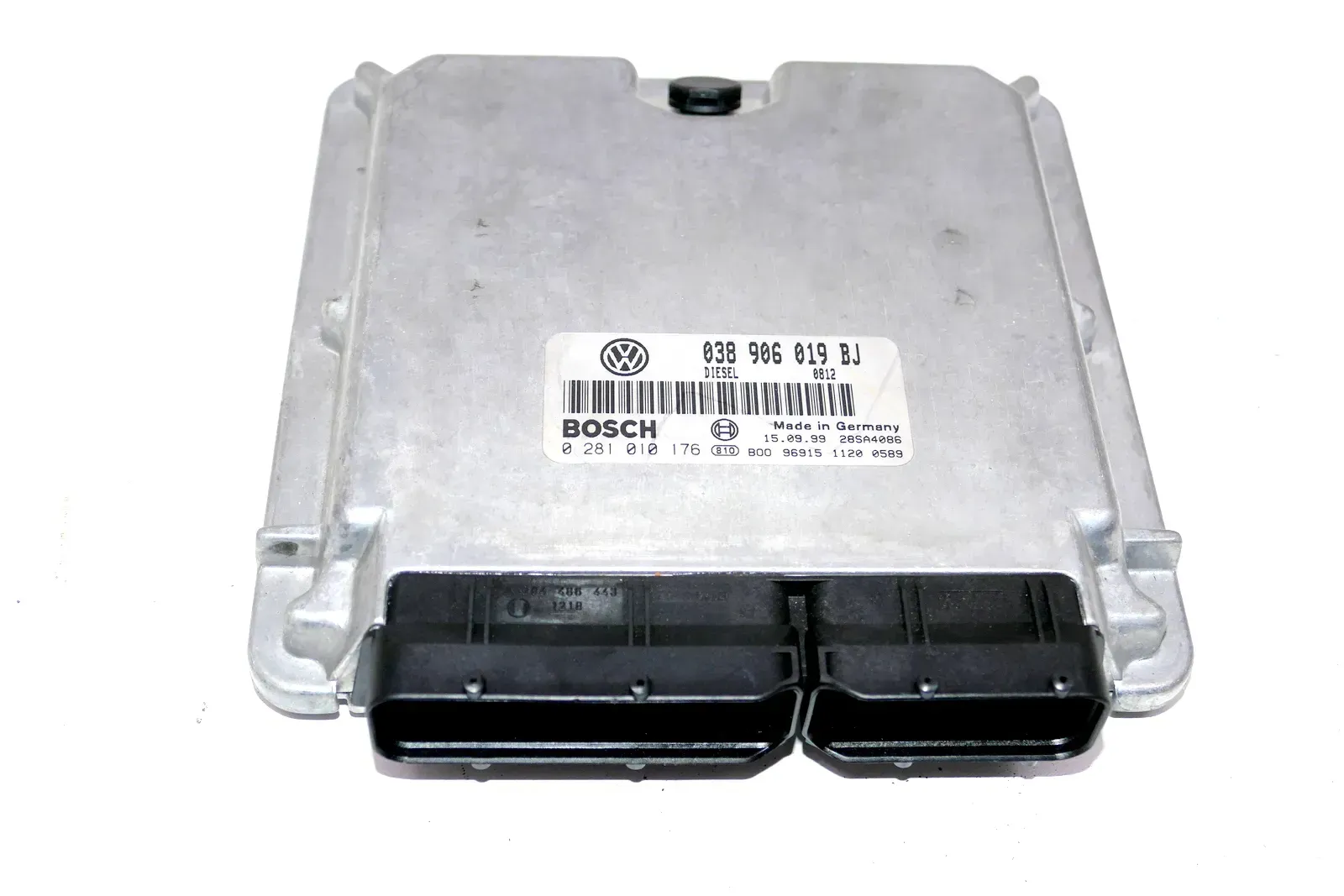 VW Passat 3B Steuergerät Motor Motorsteuergerät 1,9 TDI ATJ 85kw 038906019BJ - Bild 1