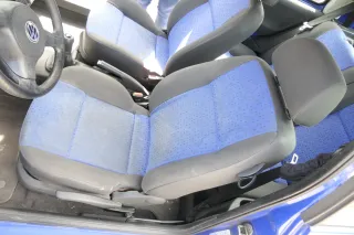 Seat Arosa Lupo Sitz vorne links Fahrersitz Höhenverstellung blau schwarz - Bild 1