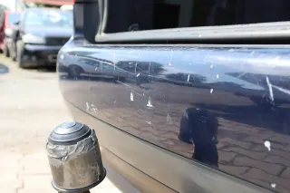 Audi A6 4B Kombi Avant Stoßstange hinten Heckstoßstange blau LY5K - Bild 5
