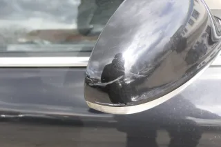 VW Passat 3BG elektrischer Spiegel Außenspiegel rechts schwarz LC9Z Blinker Krat - Bild 3