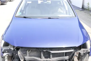 VW Passat 3C Motorhaube Klappe vorne vorn Haube blau LA5E - Bild 1