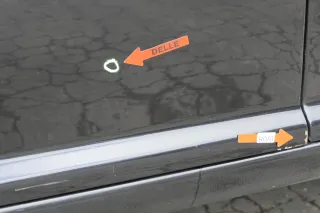VW Golf 4 Bora Tür vorne links Fahrertür 4/5-Türer Kombi Variant schwarz LC9Z 82 - Bild 5