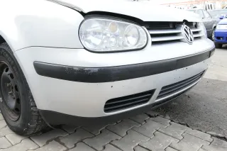 VW Golf 4 Stoßstange vorne Stoßfänger vorn vorne silber LB7Z satinsilber c - Bild 3