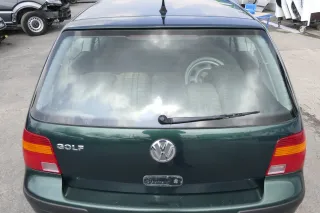 VW Golf 4 Limousine Heckklappe Kofferraumklappe Klappe hinten grün LC6M - Bild 1