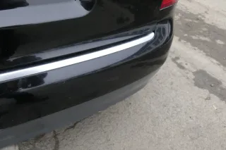 Audi A4 8E B6 Kombi Avant Stoßstange hinten mit Spoiler schwarz LY9B brilliant - Bild 2