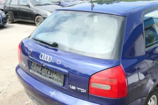 A3 8L bis cBj. ca1999 Heckklappe Kofferraumklappe Klappe hinten blau LZ5K Scheib - Bild 3