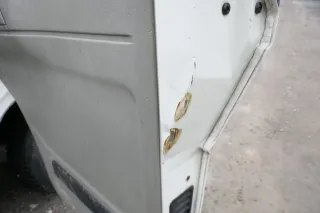 VW T4 Tür vorne rechts weiß R902 Beifahrertür Caravelle 7D0831056C ohneAnbauteil - Bild 14