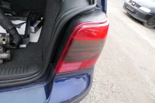 VW Golf 4 Limousine Stoßstange hinten Heckstoßstange Stoßfänger blau LB5N - Bild 10
