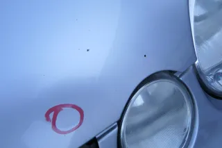 VW Polo 9N Motorhaube Klappe vorne silber grau LA7W reflexsilber bisca.Bj.2004 - Bild 2