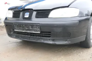 Ibiza 6K Stoßstange Frontstoßstange vorne schwarz LA9Y Facelift ab1999 Grill - Bild 5