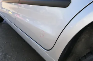 VW Polo 9N 9N3 Tür hinten links 4/5-Türer grau silber LA7W -ohne Anbauteile - Bild 2