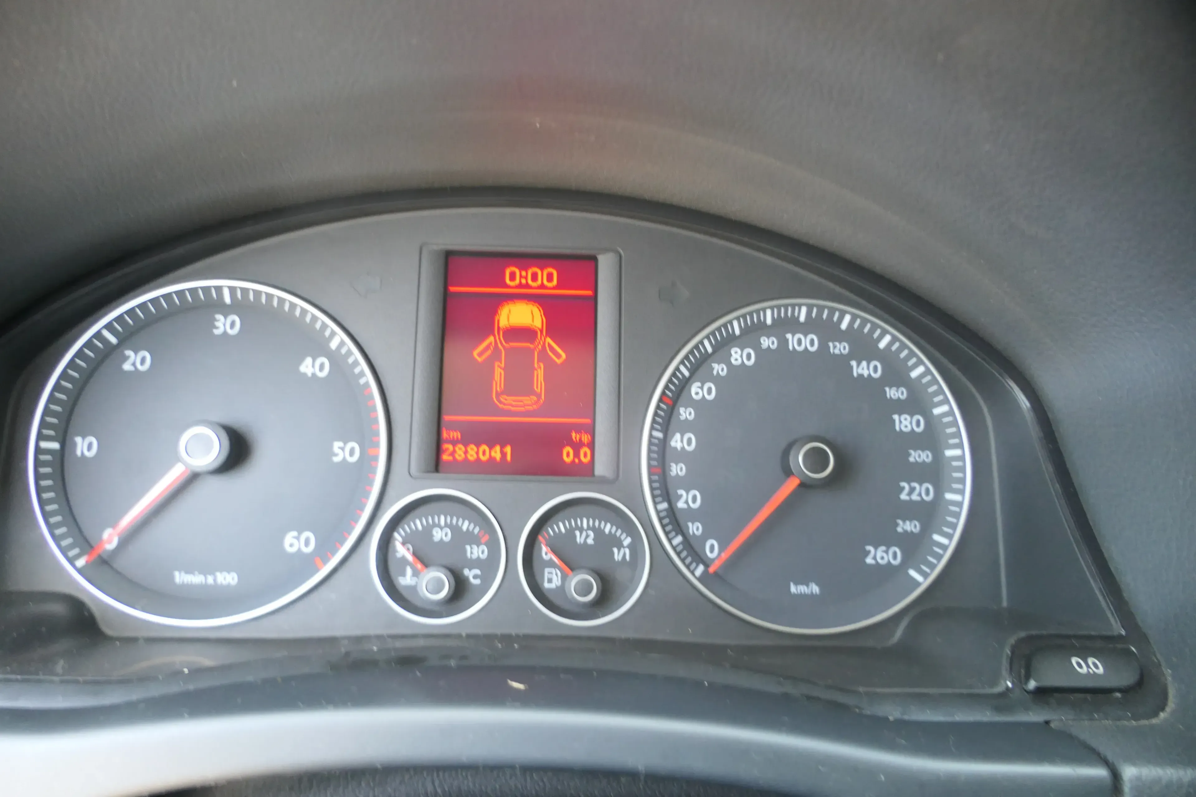 VW Golf 5 1K 5M Plus Tacho Tachometer 1K0920874B 1.9TDI 2.0 TDI Diesel 288.000km - Bild 1