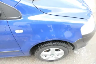 VW Fox 5Z Kotflügel vorne rechts blau LL5M - Bild 2