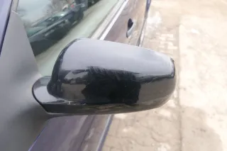 VW Golf 4 Bora elektrischer Spiegel vorne links Außenspiegel schwarz + Glas - Bild 5