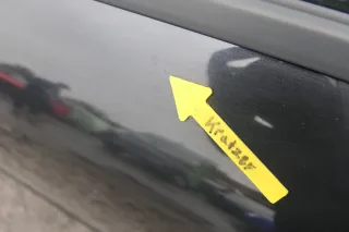 Audi A4 B6 8E nur Türblatt Tür vorne links Fahrertür schwarz LZ9W Kombi+Limo - Bild 6
