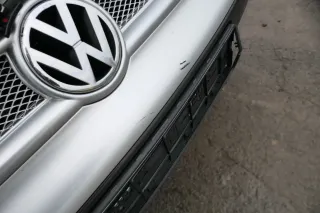 VW Golf 4 1J Stoßstange vorne Stoßfänger vorn grau silber LB7Z Frontstoßstange - Bild 7