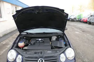 VW Polo 9N Motorhaube Klappe Haube vorne blau LB5N bis ca. Bj. 2004 - Bild 2