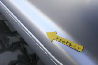 VW Golf 4 Bora Tür hinten links nur Kombi / Variant silber LA7W - ohne Anbauteil - Bild 2