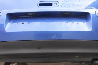 VW Golf 4 Limousine Stoßstange hinten Heckstoßstange Stoßfänger blau LW5Y - Bild 10