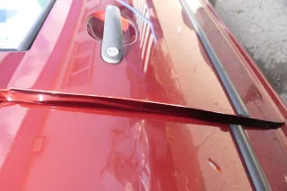 VW Golf 4 Tür vorne rechts Beifahrertür 2/3-Türer braun rot LC3K ohnAnbauteile - Bild 3