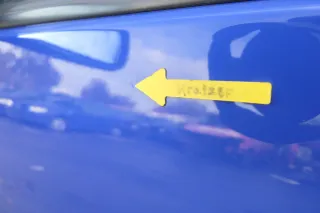 VW Golf 4 Bora Tür vorne links Fahrertür 4/5-Türer & Kombi blau LW5Z -ohneAnba - Bild 3