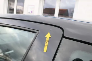 VW Fox 5Z Tür vorne links Fahrertür schwarz L041 - ohne Anbauteile - Bild 10
