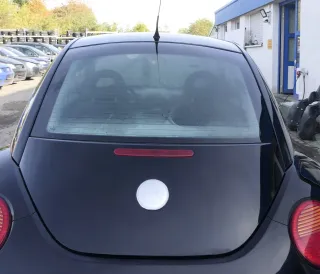VW New Beetle 1C 9C Heckklappe mit Scheibe Klappe hinten schwarz L041 (ohneSchlo - Bild 1