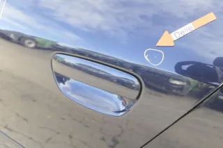 Audi A6 4B C5 Tür Türblatt hinten links blau LZ5L nur Türblatt - Bild 3