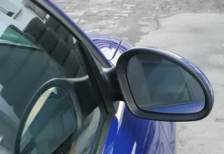 Seat Ibiza 6L elektrischer Spiegel Außenspiegel rechts blau LS5G elek anklappbar - Bild 3