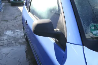 VW Lupo Arosa manueller Spiegel Außenspiegel rechts manuell schwarz matt t - Bild 1