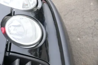 VW Polo 9N Stoßstange Frontstoßstange vorne schwarz L041 black - Bild 6