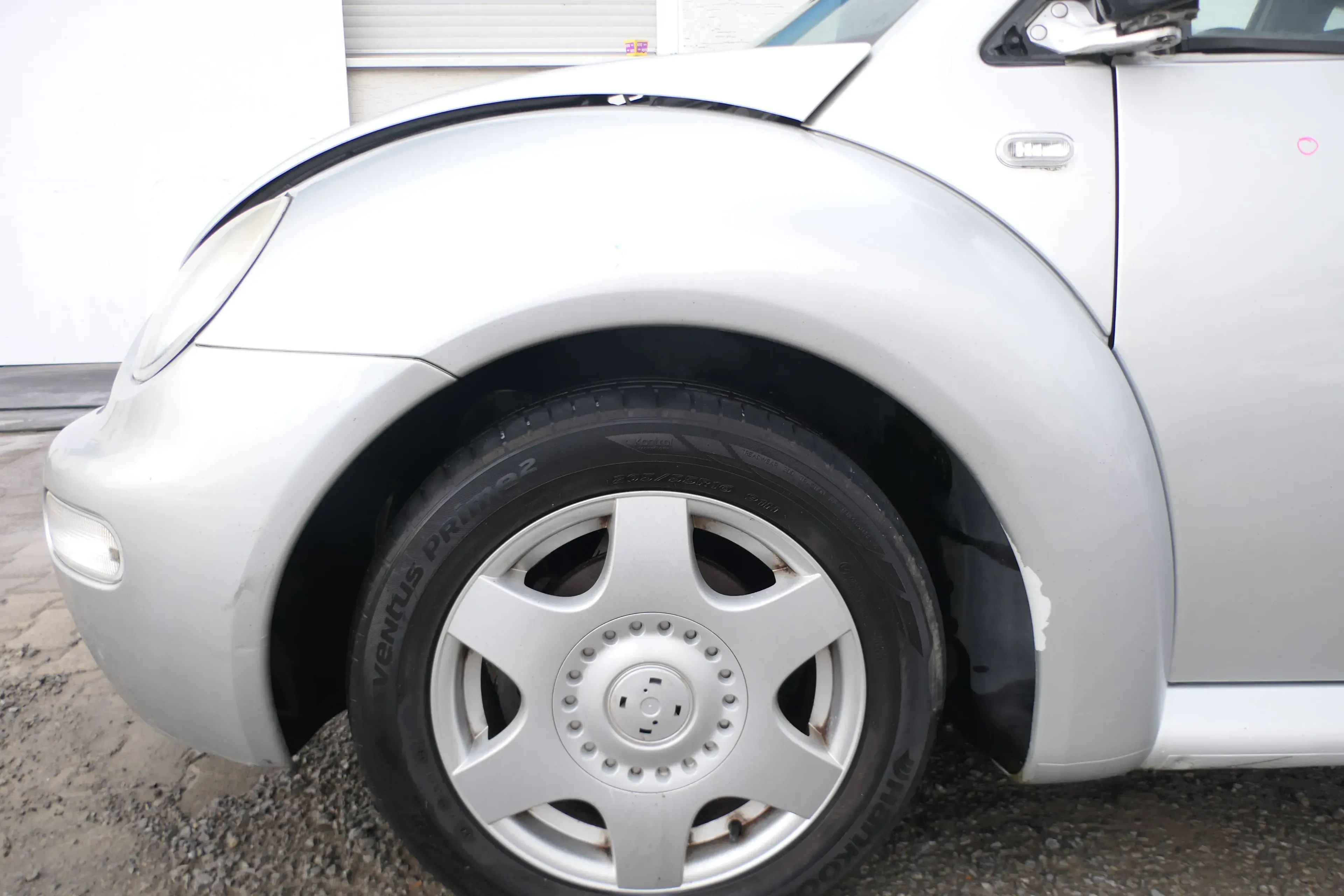 VW New Beetle 9C Kotflügel vorne links silber grau LG9R 1C0821103H - Bild 1