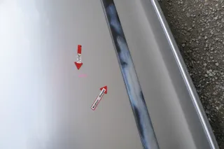 VW Polo 9N 9N3 Tür vorne links Fahrertür 2/3-Türer silber LA7W -ohne Anbauteile - Bild 4