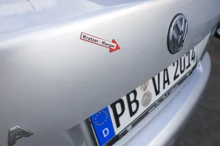 VW Bora Limousine Heckklappe Kofferraumklappe Klappe hinten grau silber LA7W - Bild 6