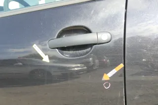 VW Golf 4 Bora Tür vorne links Fahrertür 4/5-Türer Kombi Variant schwarz LC9Z - Bild 7